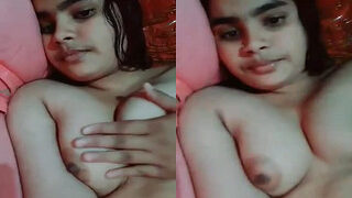 Sexy Desi Girl Play With Her Big Boobs | MyDesi