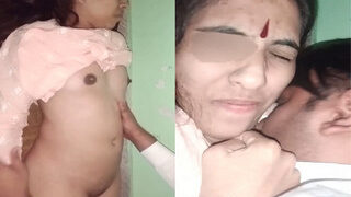 Desi Wife Boobs Pressing And Fucked | MyDesi