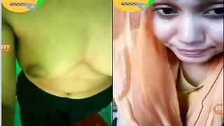 Desi Girl Shows Boobs On VC | MyDesi