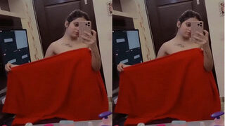 Desi Girl Record Selfie | MyDesi