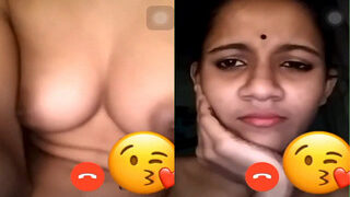 Desi Girl Shows Her Boobs On VC | MyDesi