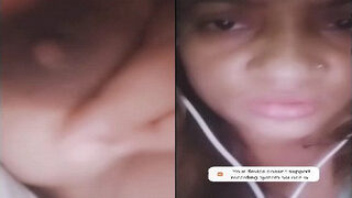 Sexy Desi Girl Shows Her Boobs On VC | MyDesi
