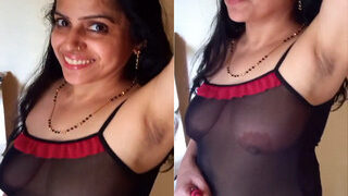 Desi Bhabhi Boobs Visible | MyDesi