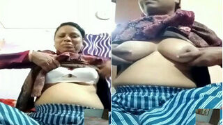 Desi Bhabhi Shows Boobs And Pussy On VC Part 1 | MyDesi