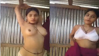 Desi Girl Shows Her Boobs | MyDesi