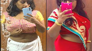 Desi Tamil Girl Shows FOr Lover | MyDesi