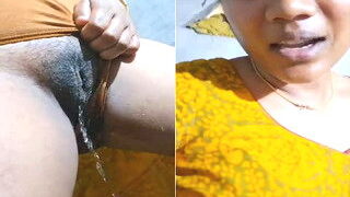 Desi Mallu Girl Pissing | MyDesi