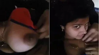 Desi Girl Shows Boobs For Lover | MyDesi