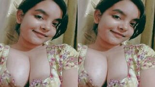 Desi Girl Shows Her Boobs | MyDesi