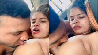Sexy Desi Girl Boobs Sucking By Lover Part 2 | MyDesi