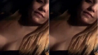 Desi Girl Pressing Her Boobs | MyDesi