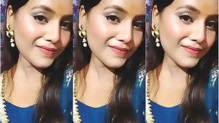 Cute Desi Girl Pressing Her Boobs | MyDesi