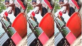 Sexy Desi Wife Bathing | MyDesi