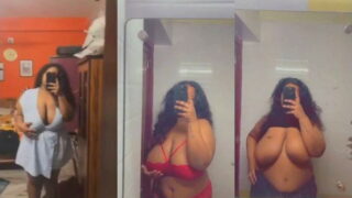 Desi BBW Girl Shows For Lover | MyDesi