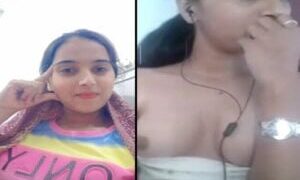 Indian Sexy Figure Karishma Boob Show Viral Live | MyDesi