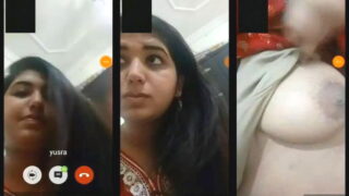 Sexy Desi Girl Shows Boobs On VC | MyDesi