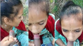 Punjabi Sex Of A Punjaban Sucking A Dick Outdoors | MyDesi