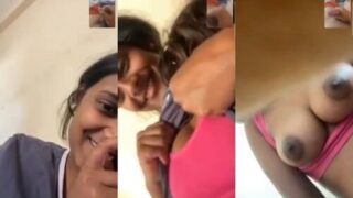 Sexy Desi Girl Shows Her Boobs On VC | MyDesi