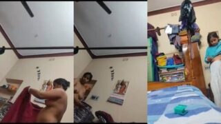 Desi Wife Cloths Cahanging Capture | MyDesi