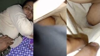 Desi Sleping Wife Boobs Video Capture | MyDesi