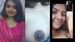 Sexy Desi Girl Shows Boobs On VC | MyDesi